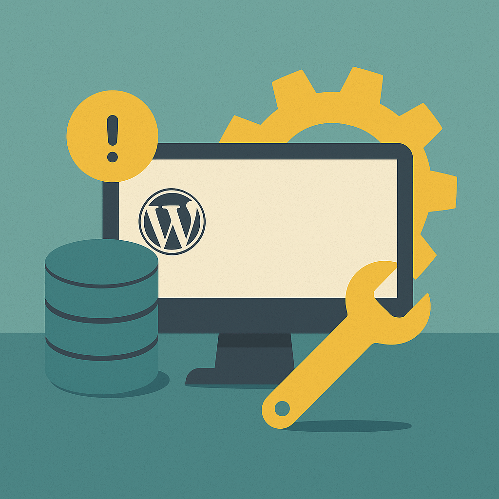 WordPress repair database